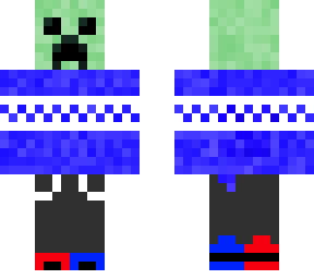 creeper skin (christmas edition)
