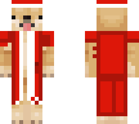 doge con traje de navidad (beta)