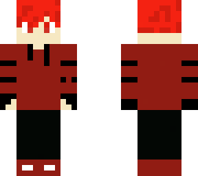 emo red boy