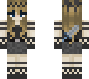 fighter girl | Minecraft Skin