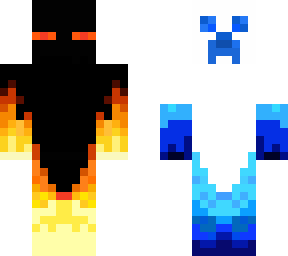 fire enderman ice creeper