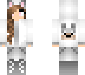 fixed cool wolf skin