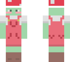frog in overalls