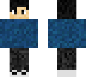 guy wearing blue sweater