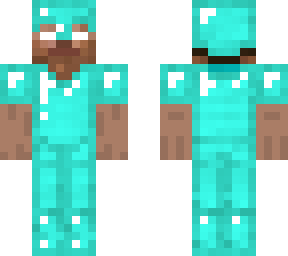 herobine with diamond armor