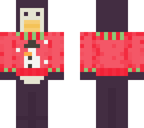 holiday sweater penguin
