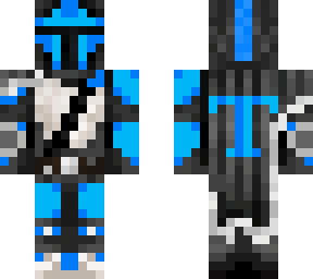 jeje mi primer skin (el gerrero azul) le llamo yo xd