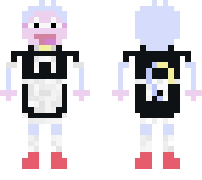 maid dress boots