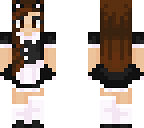 maid girl w/ cat ears :3