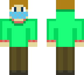 masked person