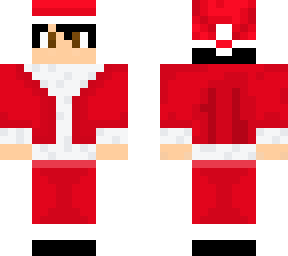 myself in a santa suit