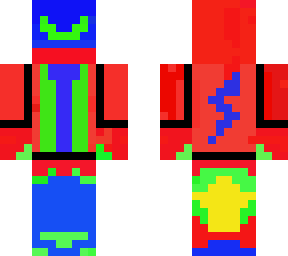 neon lightning warrior (armored version)