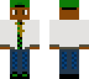 og white jacket families (with blue pants)