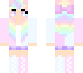 pastel cute girl i worked very hard on it!