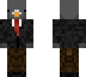 pigeon in  a suit