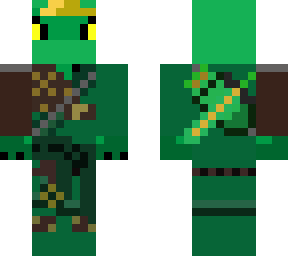 pikaninja25 armored (green ninja ultra mega updated version)