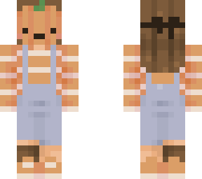 pumpkin girl ( while skin)