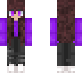 purpled girl