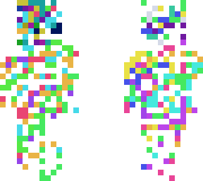 rainbow dots
