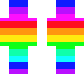 rainbow person