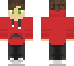red sweatshirt guy