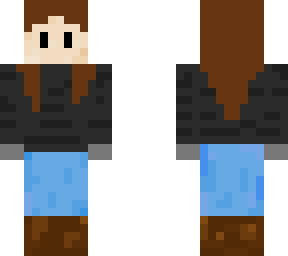 simple brunette with winter wear and summer wear