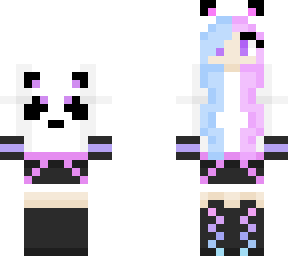 that spooky panda (3px slim version)