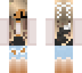 youtube skin girl with brown hair 2.0