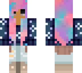 youtube skin pastel hair girl