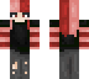 alt red / pink / black clothes