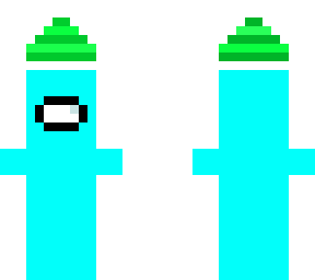 among us cyan crewmate