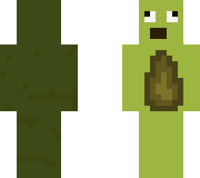 backwards avacodo skin
