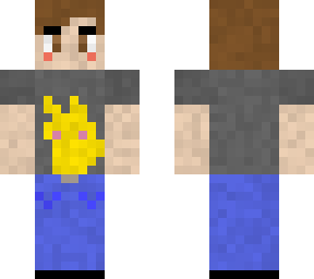 boy in pikachu top