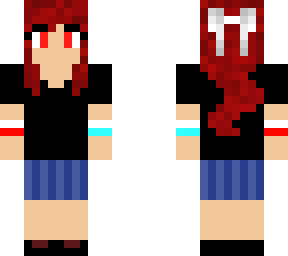 casual red haired girl