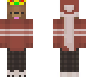 christmas bear boi with crownnnn