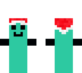 christmas light blue t pose