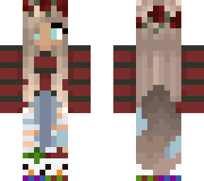 christmas sweater wolf girl