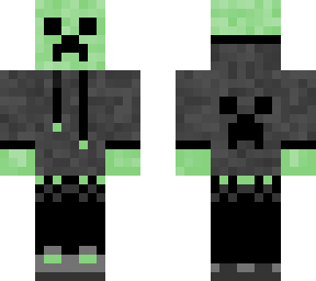 creeper in a hoodie