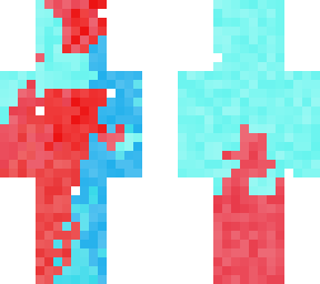 cyan and blue man his brother is cyan man i made cyan man because there so cooly