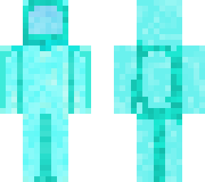 cyan crewmate among us