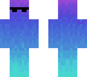dank blue and purple fade