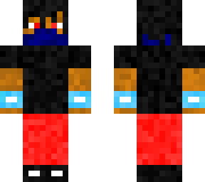 dark skin with mask