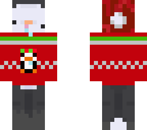 derpy chrsitmas penguin