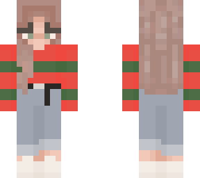 elly w/ christmas sweater