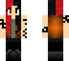 female - red and black