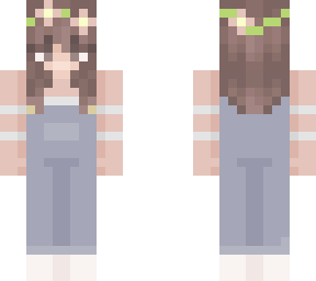 girl with a flower crown