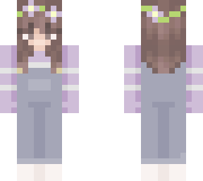 girl with a flower crown