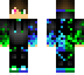 green and blue