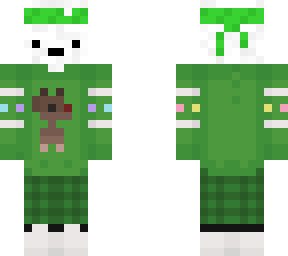 green christmas sweaty