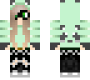green panda